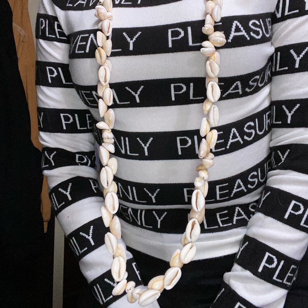 cowrie shell necklace